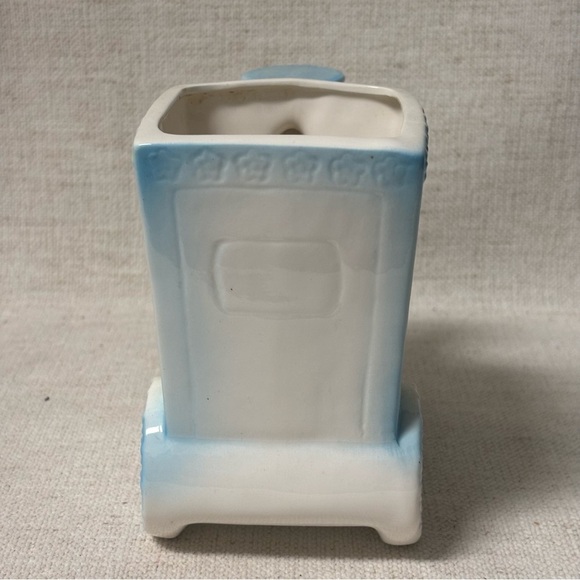 Vintage Boy Train Planter Made in Japan Collectible Home decor Baby Room Decor - Picture 4 of 7